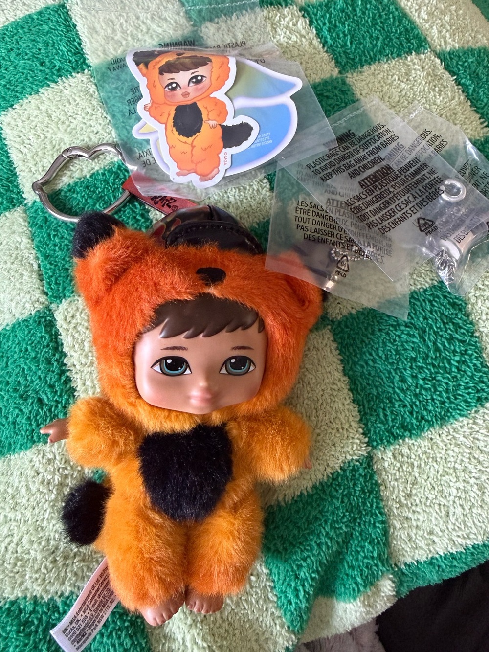 Bratz Bratziez Iconz Series Plush Keychain Dylan The Fox